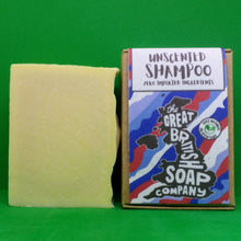 Load image into Gallery viewer, Unscented Natural British Shampoo Bar Handmade In England With Zero Imported Ingredients
