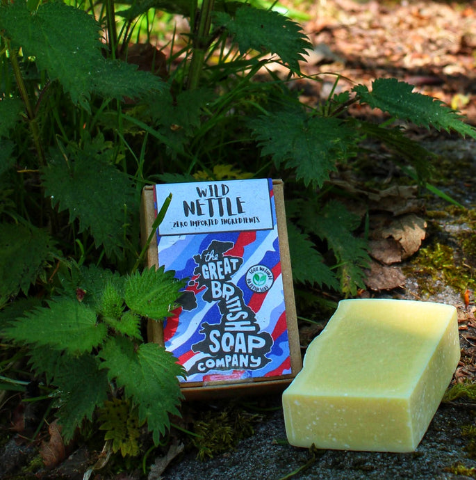 Wild Yorkshire Nettle Unscented Natural British Soap Bar